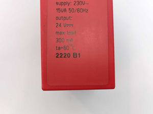 PR Electronics 2220 B1 Power Supply 230V 15VA 50/60Hz, 300mA