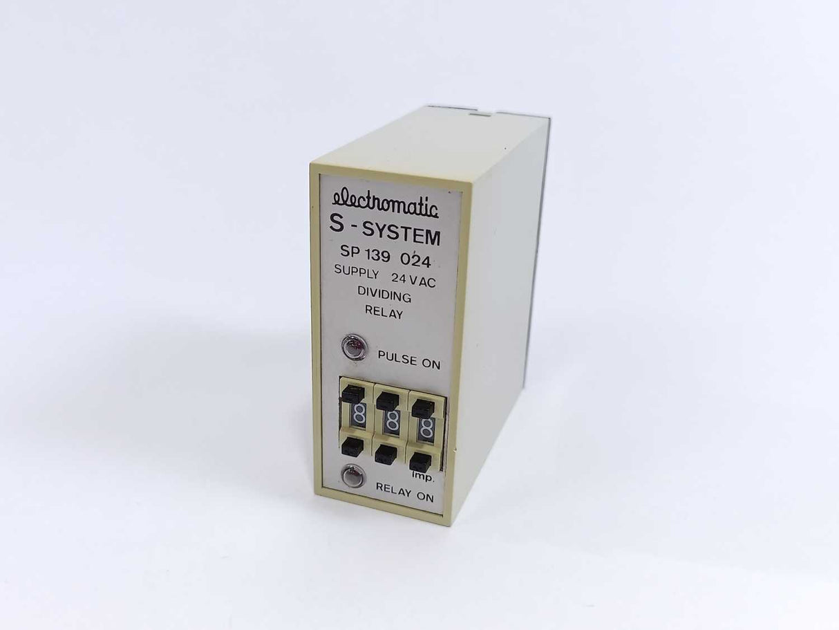 Electromatic SP 139 024 Dividing Relay, 24Vac