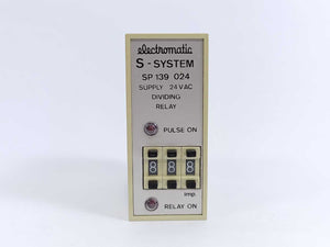 Electromatic SP 139 024 Dividing Relay, 24Vac