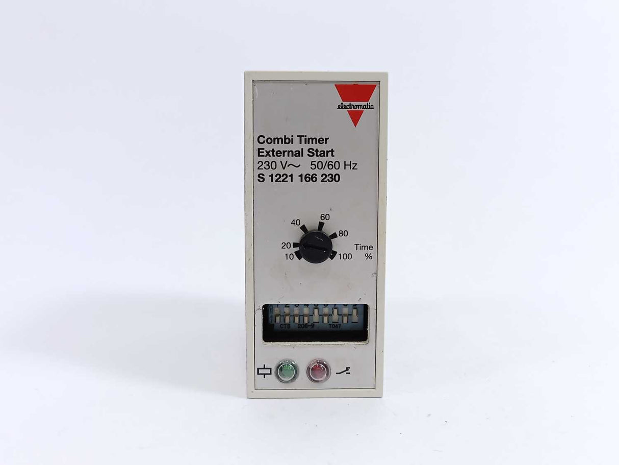 Electromatic S 1221 166 230 Combi Timer External Start, 230V, 50/60Hz