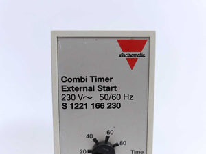 Electromatic S 1221 166 230 Combi Timer External Start, 230V, 50/60Hz
