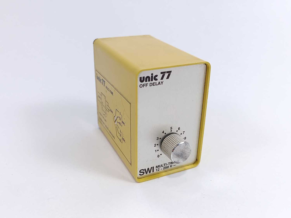 Unic 77 Off Delay, SWI Multi Time 12-250V