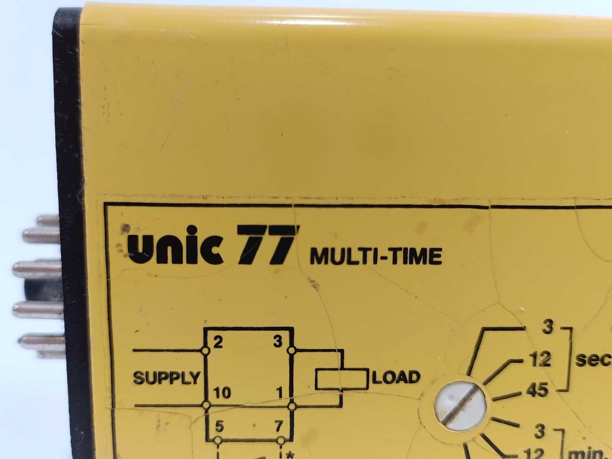 Unic 77 Off Delay, SWI Multi Time 12-250V