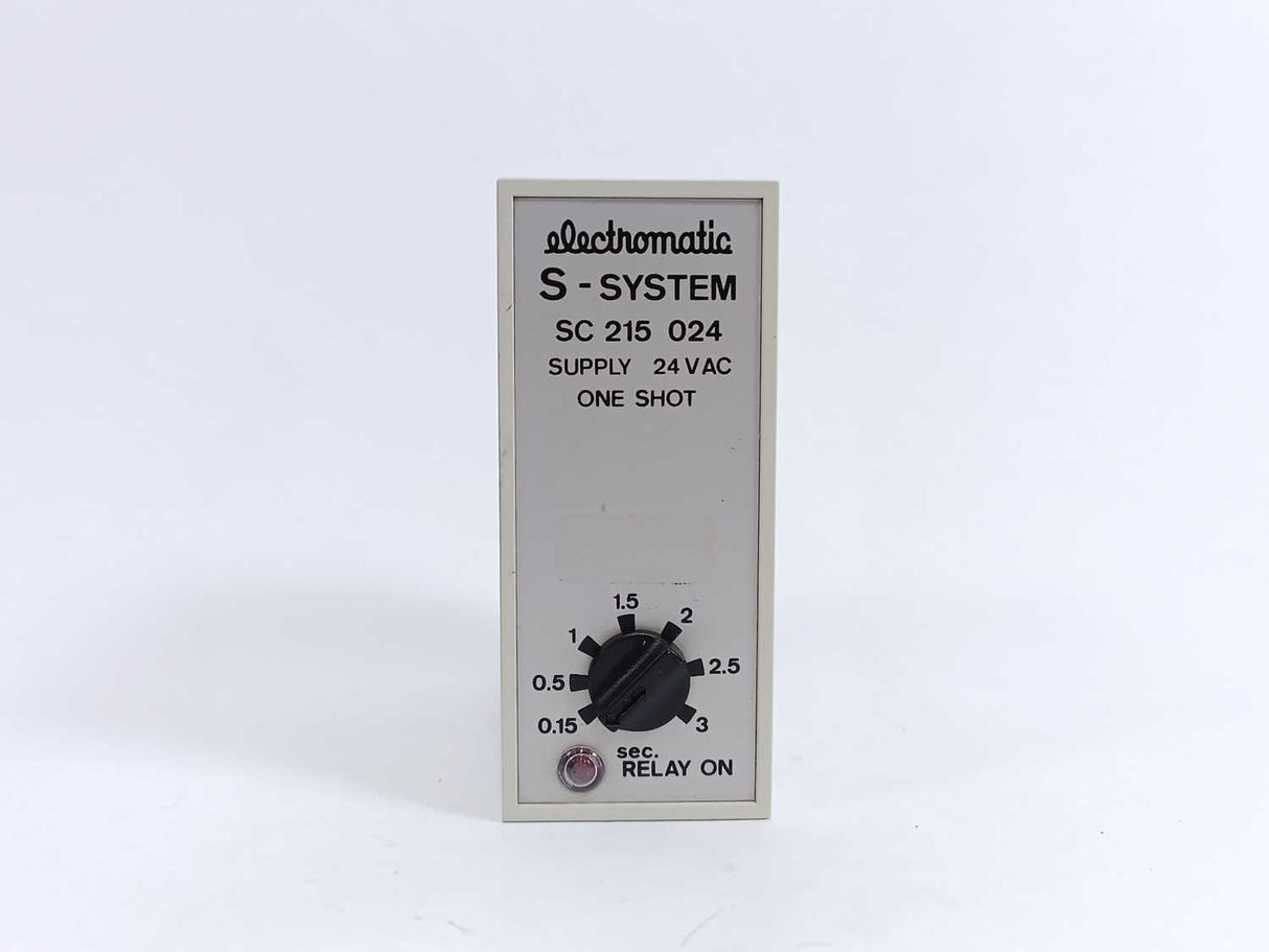Electromatic SC 215 024 Supply 24VAC One Shot