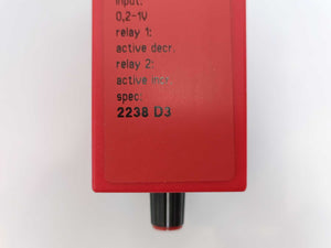 PR Electronics 2238 D3 Limit Switch IN:0,2-1V