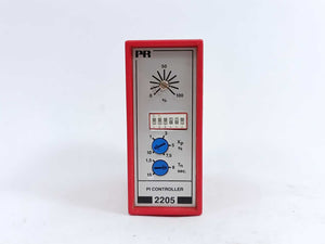 PR Electronics 2205 E0A1A PI Controller IN: 0-10V, Out: 0-20mA, 0-10V