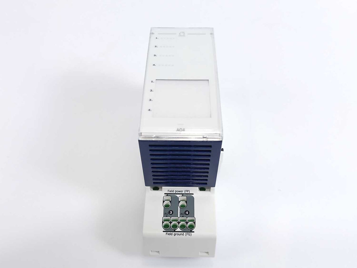 PRIVA 5072003 AO4 Analog Output Module w/ 5072103 AO4 Base
