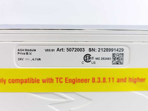 PRIVA 5072003 AO4 Analog Output Module w/ 5072103 AO4 Base