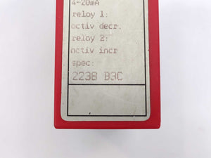 PR Electronics 2238 B3C Limit Switch 4-20mA