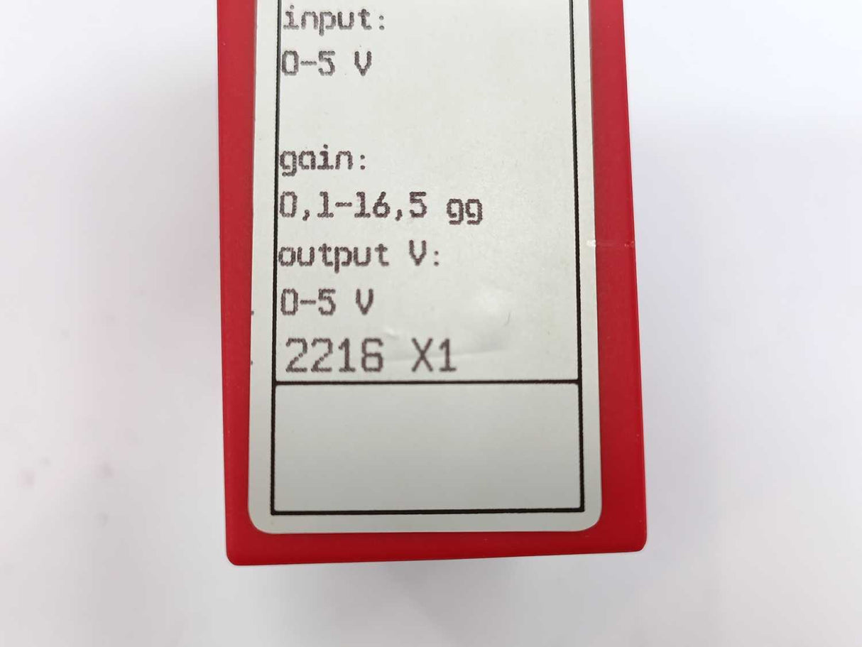 PR Electronics 2216 X1 Programmable Amplifier