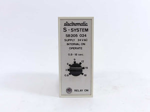 Electromatic SB 205 024 S-System Interval on Operate 0,8-18 sec.