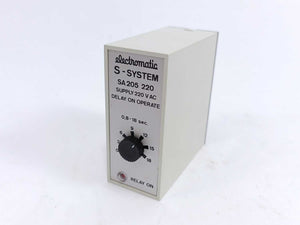 Electromatic SA 205 220 S-System Delay On Operate Timer 0,8-18 sec.