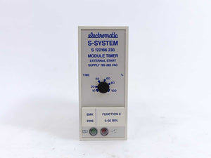 Electromatic S 122 166 230 Module Timer External Start, , W: SMK 2206 5-50min