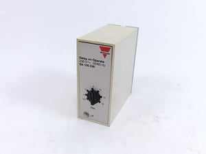 Carlo Gavazzi SA 105 230 Relay. Delay on Operate, 230 VAC, 50/60Hz