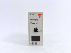 Electromatic S 112 166 724 Interval Timer. External Start. 24VDC