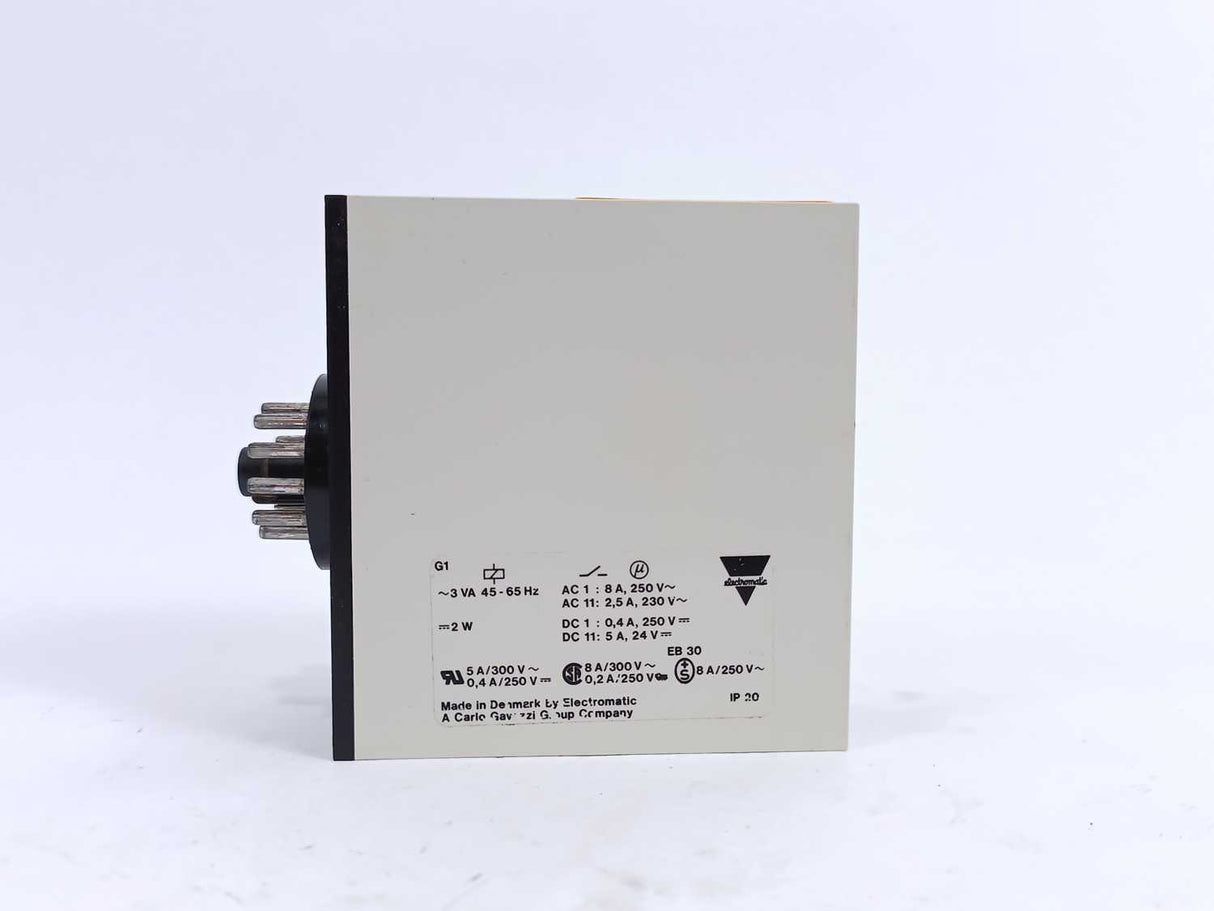 Electromatic S 112 166 724 Interval Timer. External Start. 24VDC