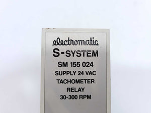 Carlo Gavazzi SM 155 024 Tachometer Relay 30-300RPM, 24VAC