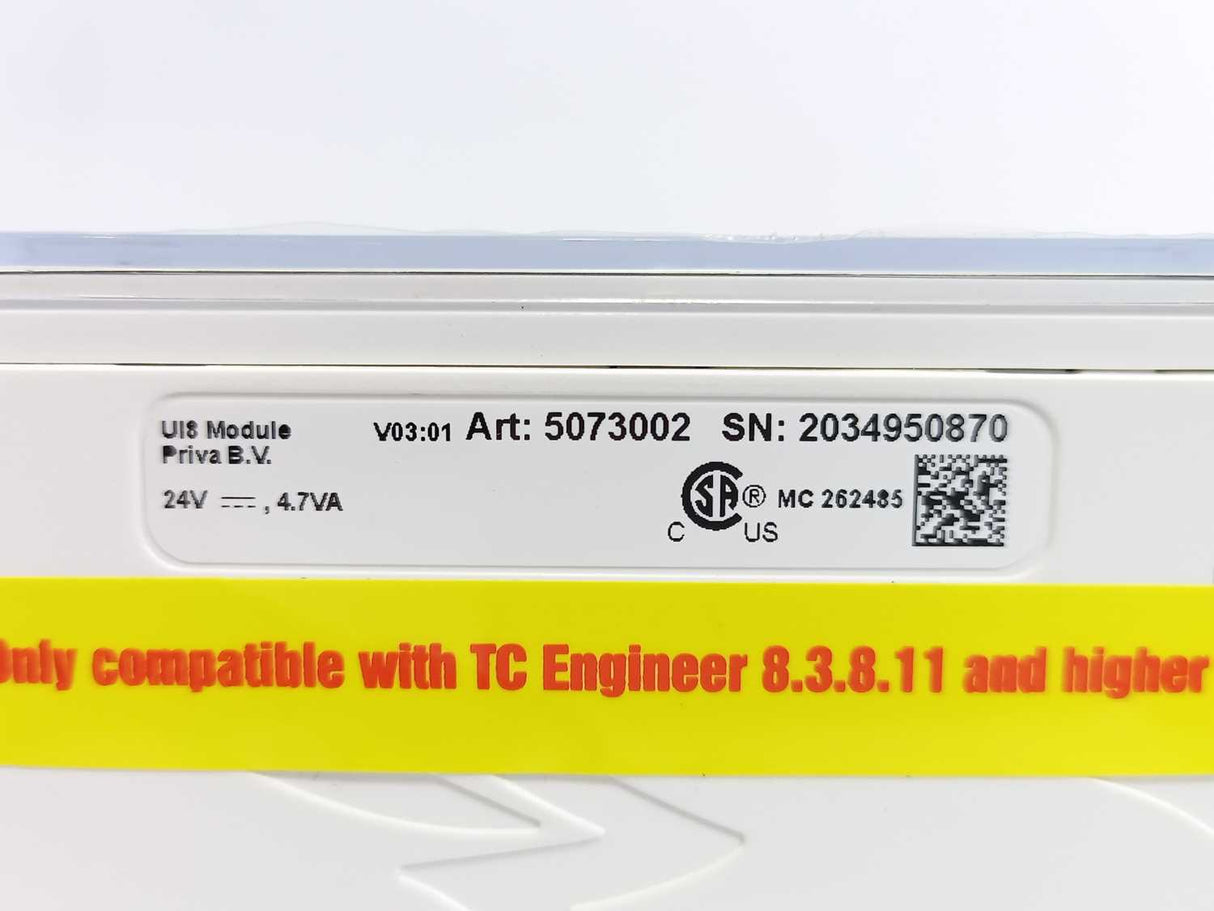PRIVA 5073002 UI8 Universal Input Module