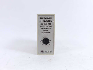 Electromatic SM 155 220 Tachometer Relay, 30-300RPM, 220VAC