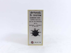 Electromatic SAM 205 220 Delay on Operate With Instant Contact 3-60sec.