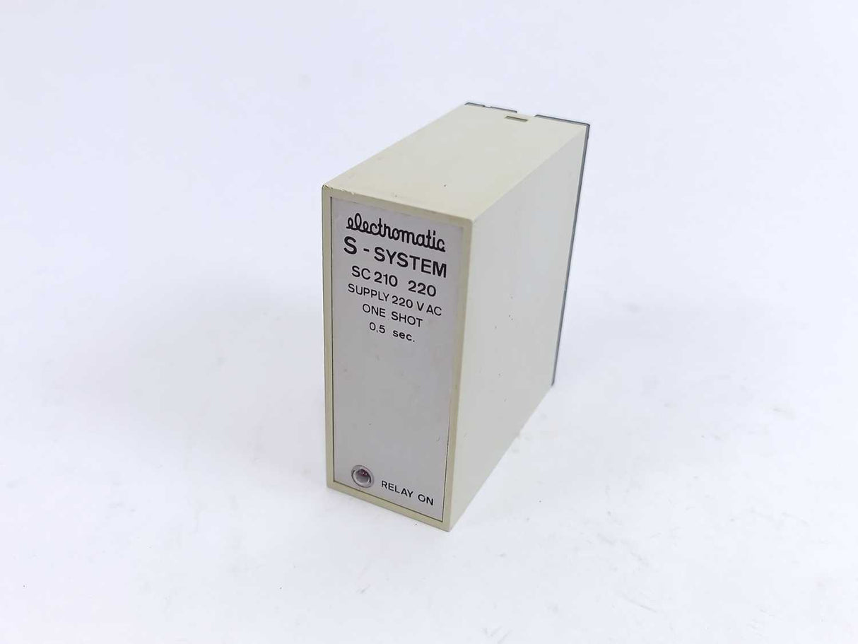 Electromatic SC 210 220 S-System One Shot 0,5 sec