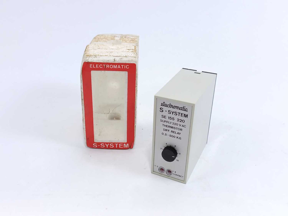 Electromatic SE 155 220 Tachometer Relay 0,5-500 KΩ, 220VAC