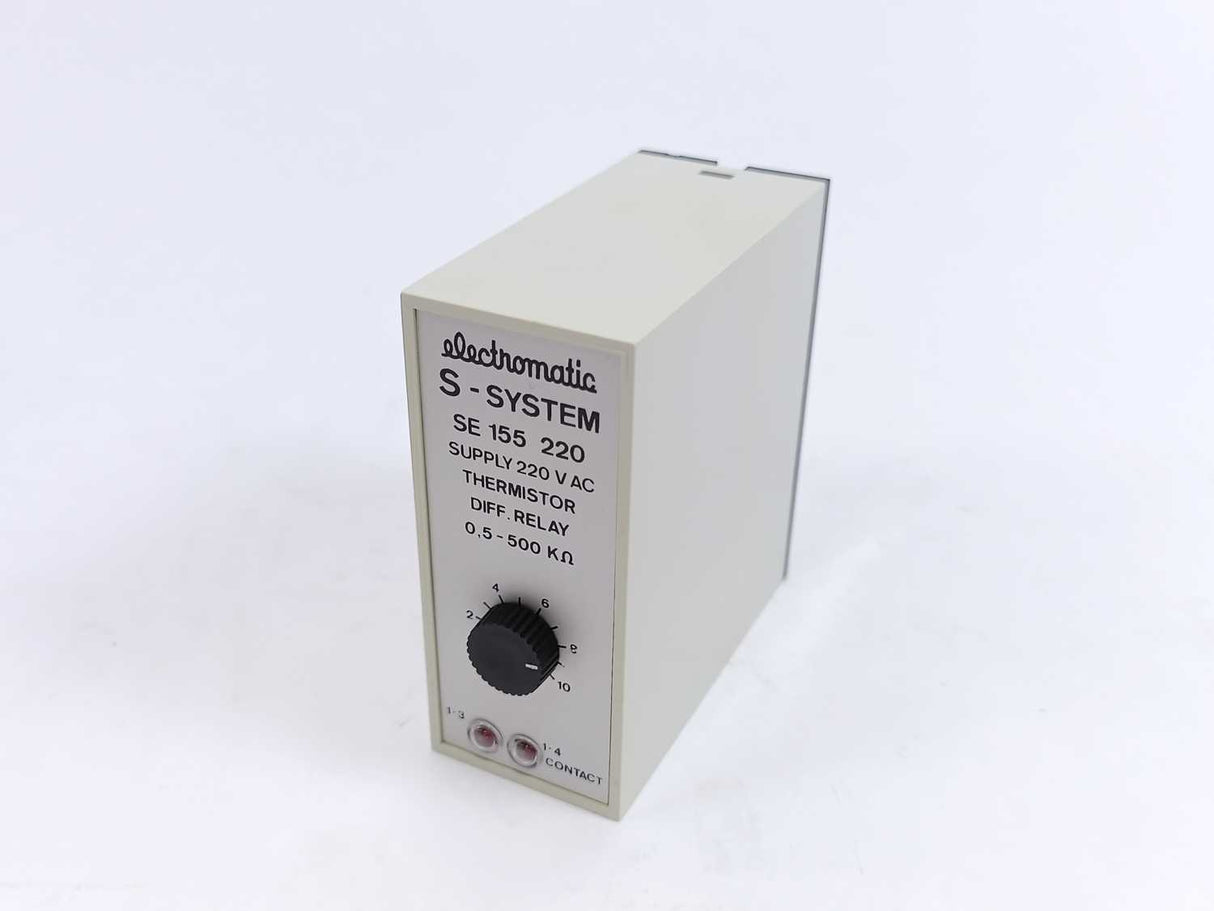 Electromatic SE 155 220 Tachometer Relay 0,5-500 KΩ, 220VAC