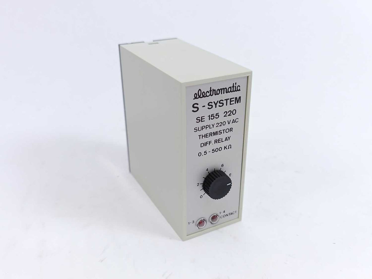 Electromatic SE 155 220 Tachometer Relay 0,5-500 KΩ, 220VAC