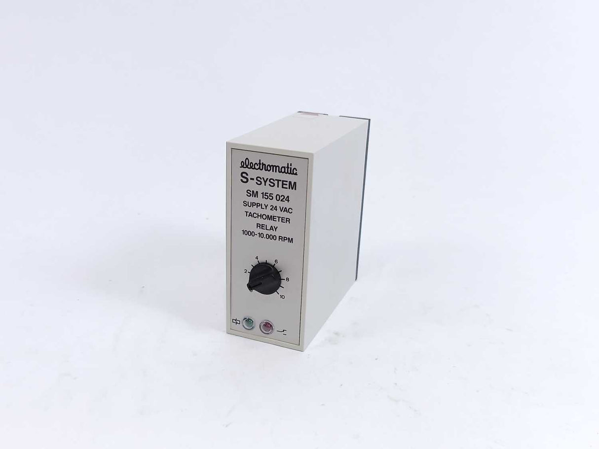 Carlo Gavazzi SM 155 024 Tachometer Relay 1000-10.000RPM, 24VAC
