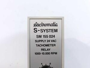 Carlo Gavazzi SM 155 024 Tachometer Relay 1000-10.000RPM, 24VAC