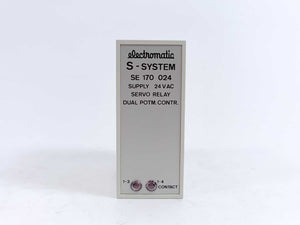 Electromatic SE 170 024 Servo Relay Dual Potm.Contr. 24VAC