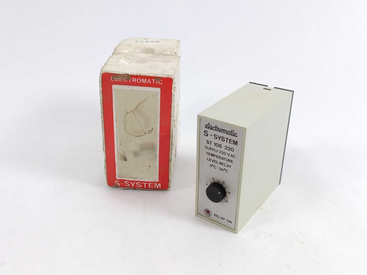 Electromatic ST 105 220 S-SYSTEM Temperature Level Relay 0-30°C