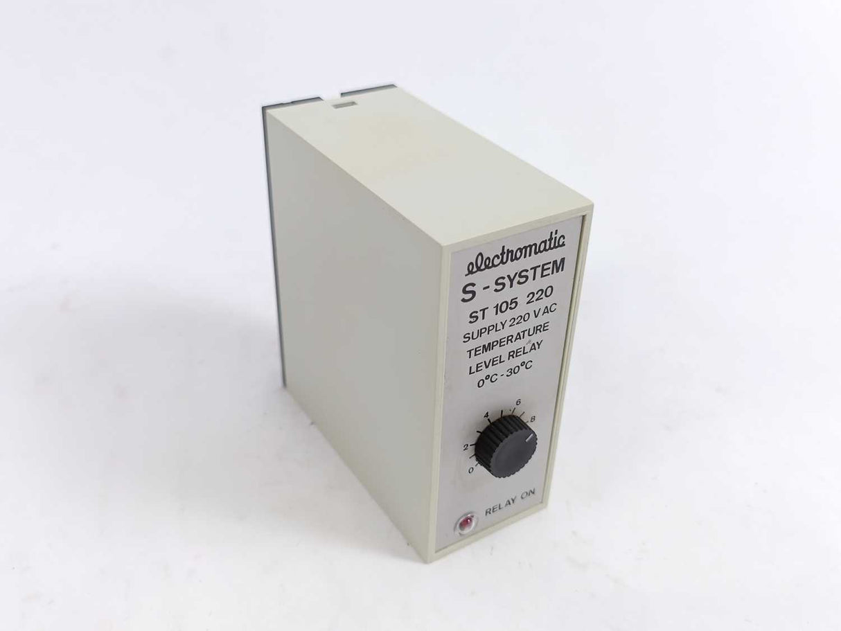Electromatic ST 105 220 S-SYSTEM Temperature Level Relay 0-30°C