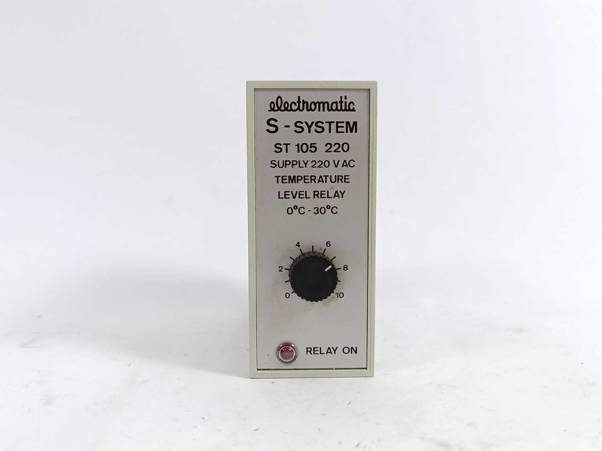 Electromatic ST 105 220 S-SYSTEM Temperature Level Relay 0-30°C