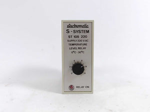 Electromatic ST 105 220 S-SYSTEM Temperature Level Relay 0-30°C