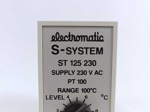 Electromatic ST 125 230 PT 100 Range 100C