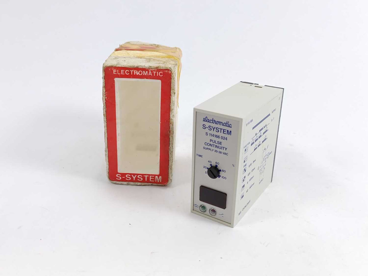 Electromatic S 114 166 024 Pulse Continuity Supply 20-28Vac