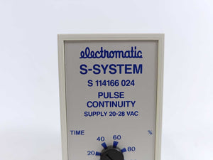 Electromatic S 114 166 024 Pulse Continuity Supply 20-28Vac