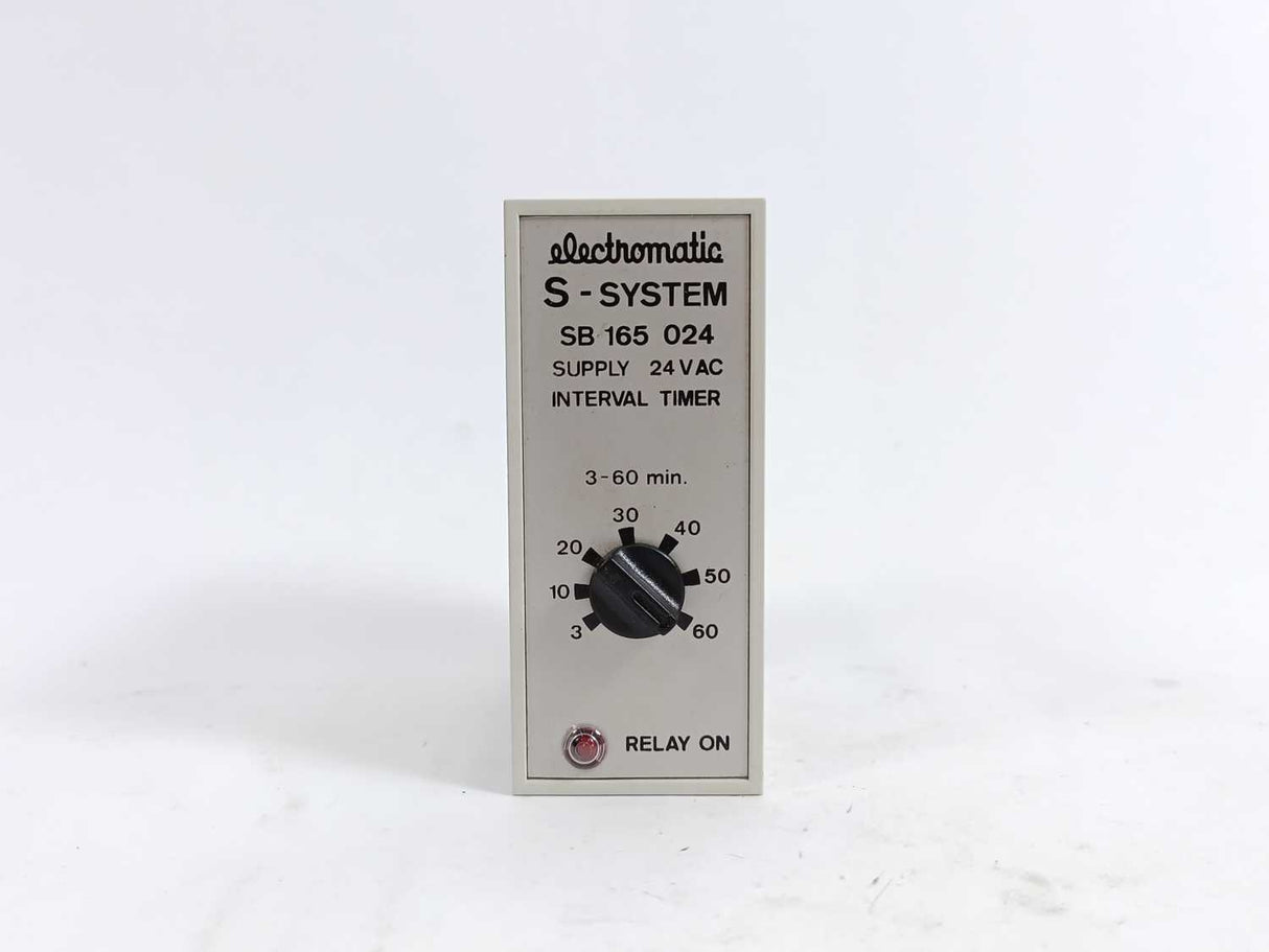 Electromatic SB 165 024 S-system Interval timer 3-60min.