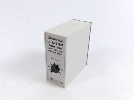 Electromatic SB175 220 Interval Timer 0,15-3sec. Supply 220VAC