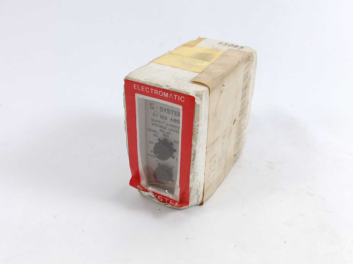 Electromatic SY 165 480 Supply 3x480VAC, Voltage Level Relay Level 100%