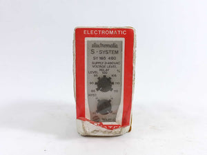 Electromatic SY 165 480 Supply 3x480VAC, Voltage Level Relay Level 100%