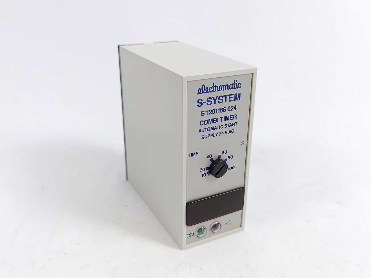 Electromatic S 1201 166 024 Combi Timer. Automatic Start. 24VAC
