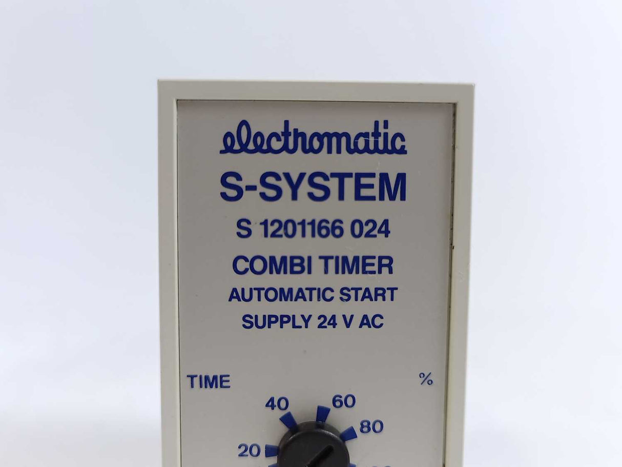 Electromatic S 1201 166 024 Combi Timer. Automatic Start. 24VAC