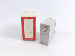 Electromatic SB160220 Interval Timer S-System 220 V AC 0,5-10 min.