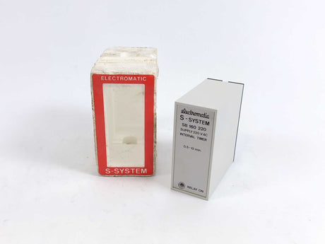 Electromatic SB160220 Interval Timer S-System 220 V AC 0,5-10 min.