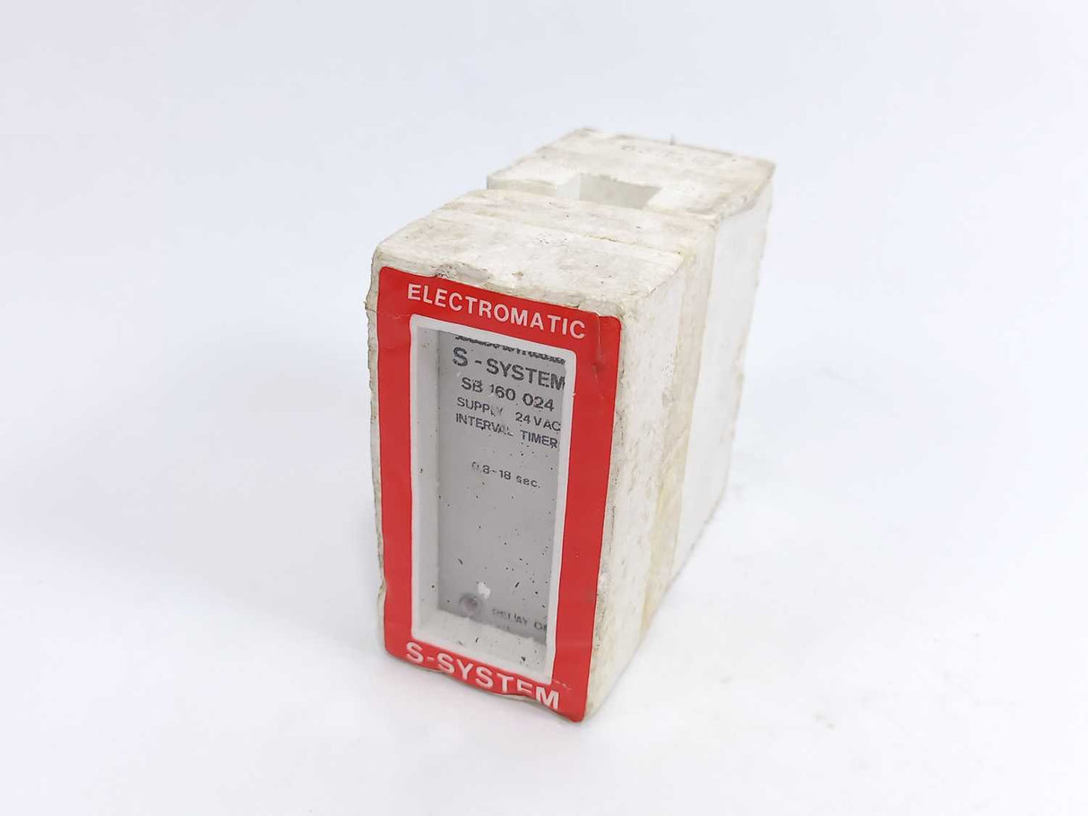 Electromatic SB 160 024 Interval Timar Supply 24VAC 0,8-18 sec.