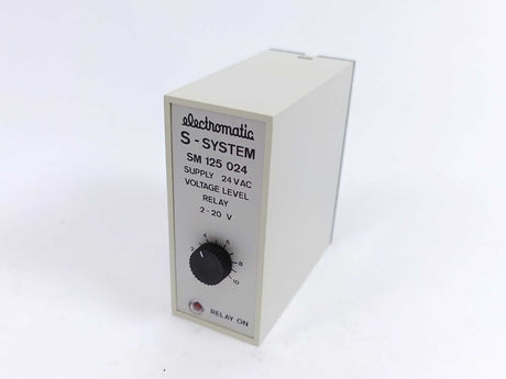 Electromatic SM 125 024 Voltage Level Relay 2-20 V