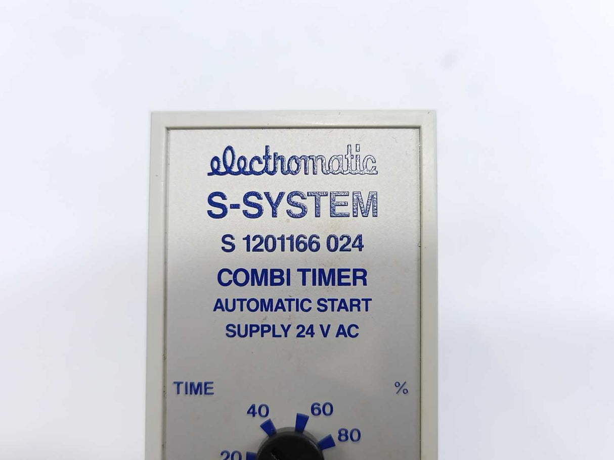 Electromatic S1201 166 024 Combi Timer, Automatic Start Supply 24VAC