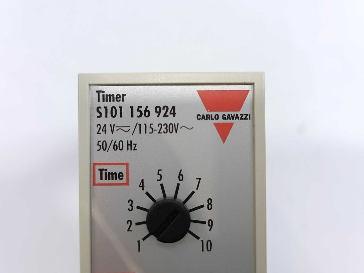 Carlo Gavazzi S101 156 924 Timer, 24V/115-230V, 50/60Hz